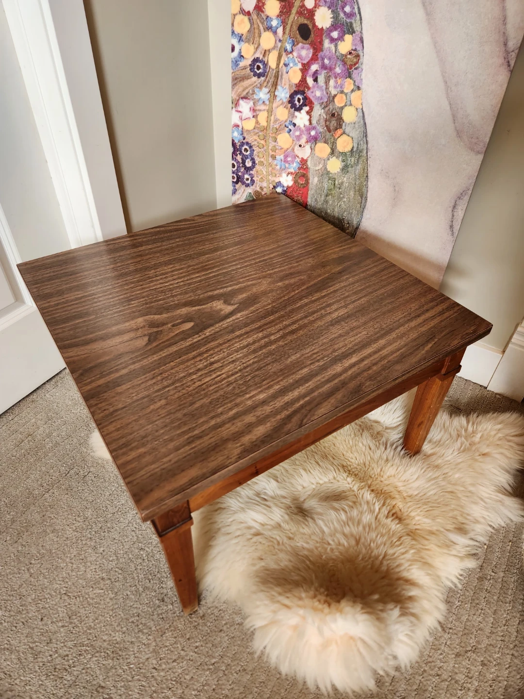 Jazzy 1970s square Side Table - photo 5