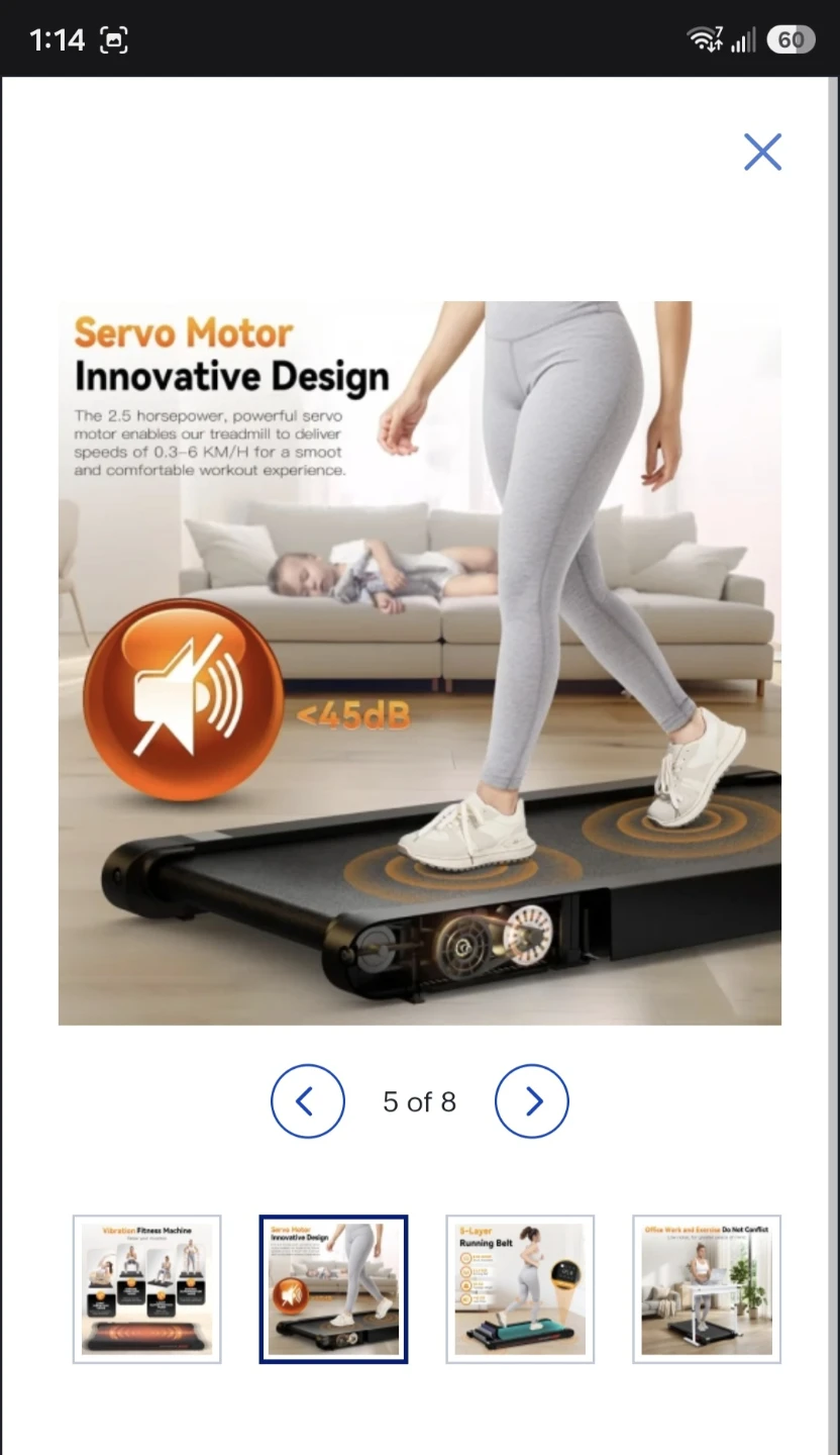 BRAND NEW!! Vibration Treadmill P3 Pro - photo 5