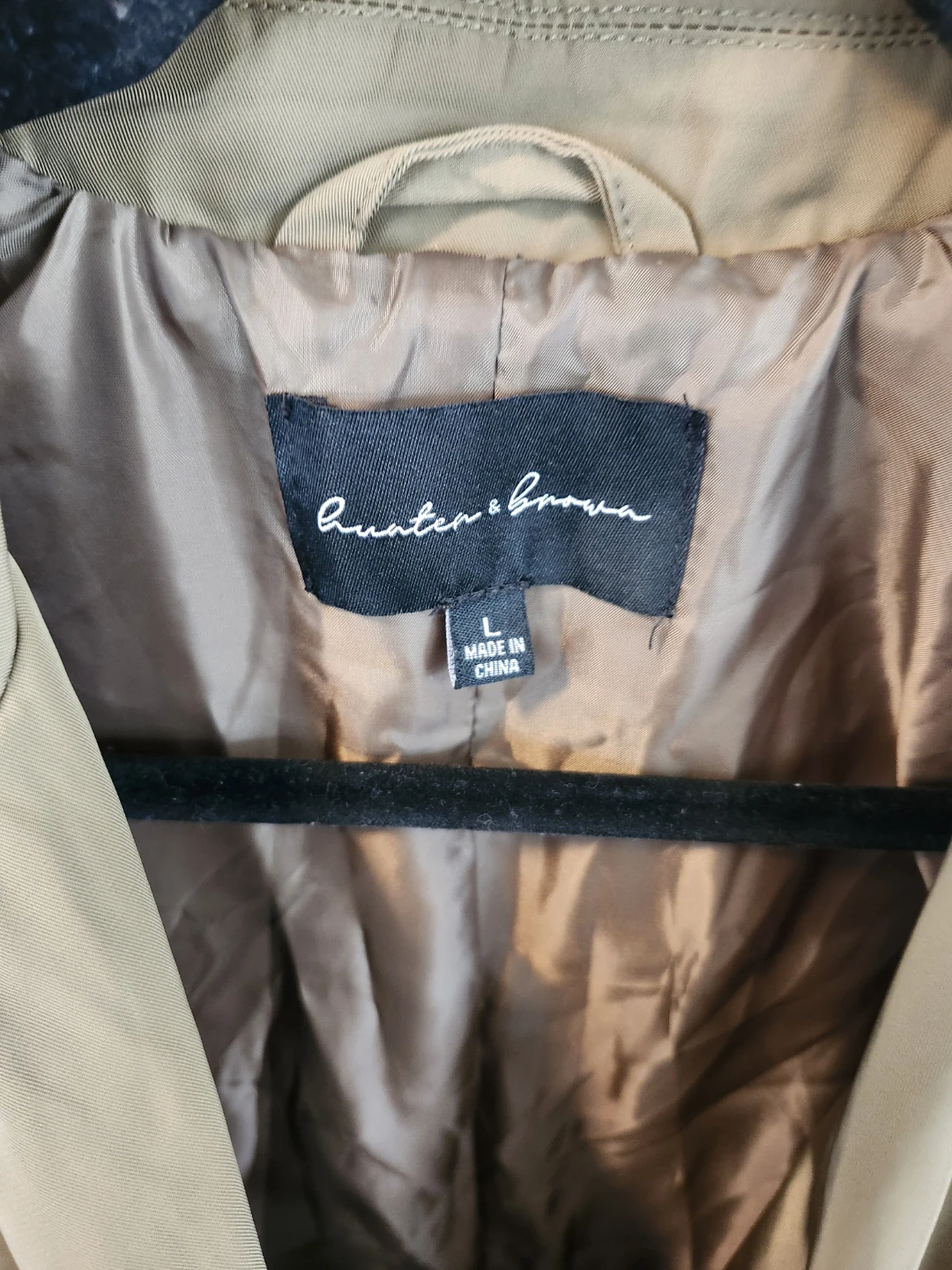 Quatern Brown Trench Coat - photo 2