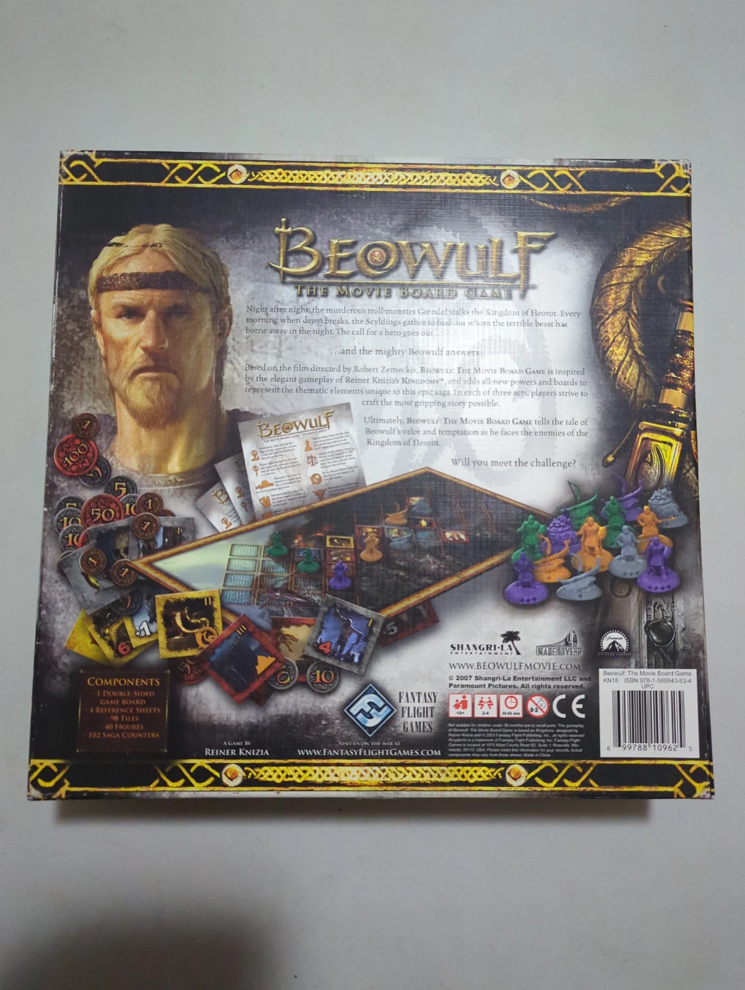 Beowulf The Movie Board Game by Fantasy Flight Games - photo 2