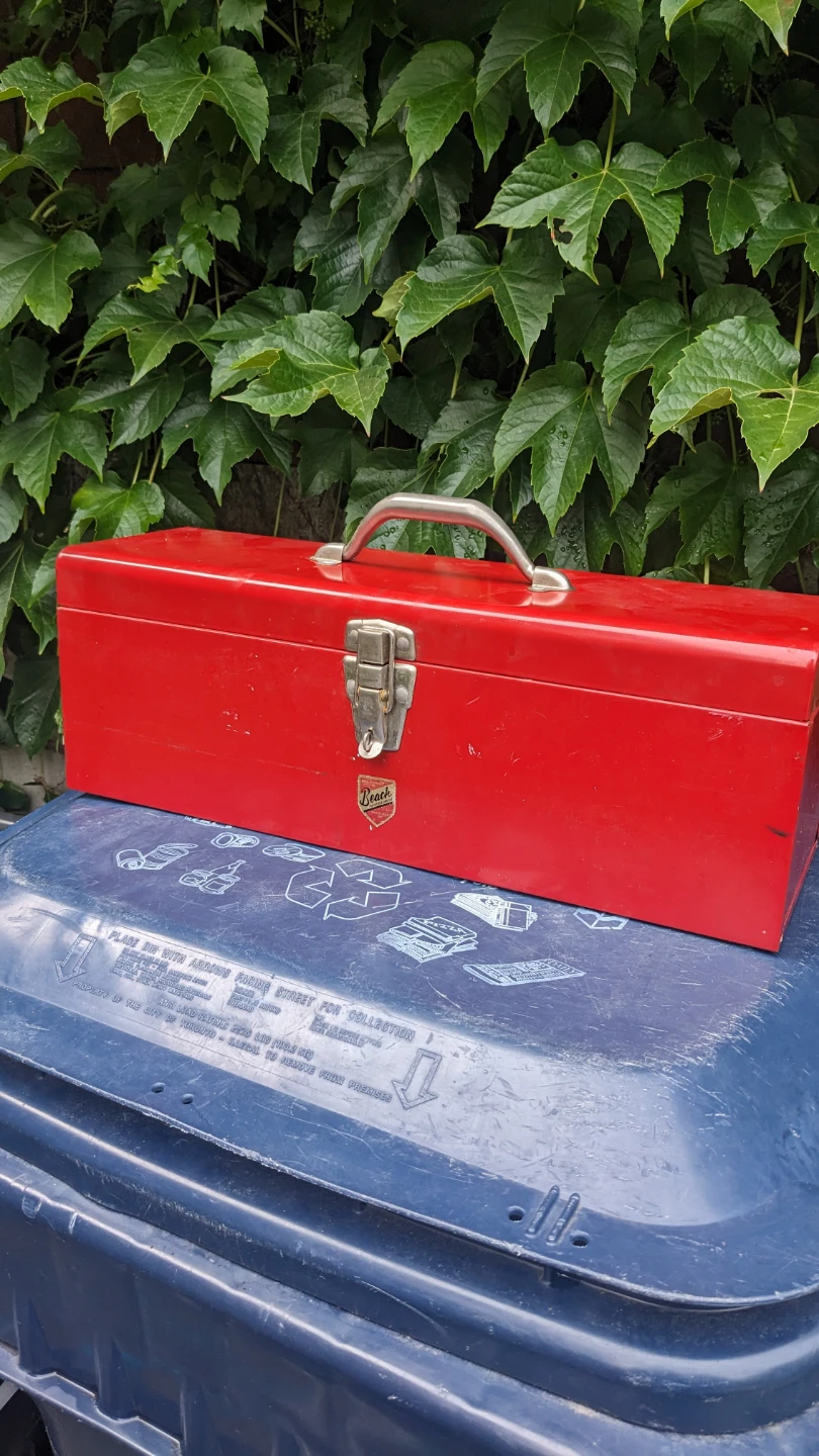 Red Beach Industries Metal Toolbox