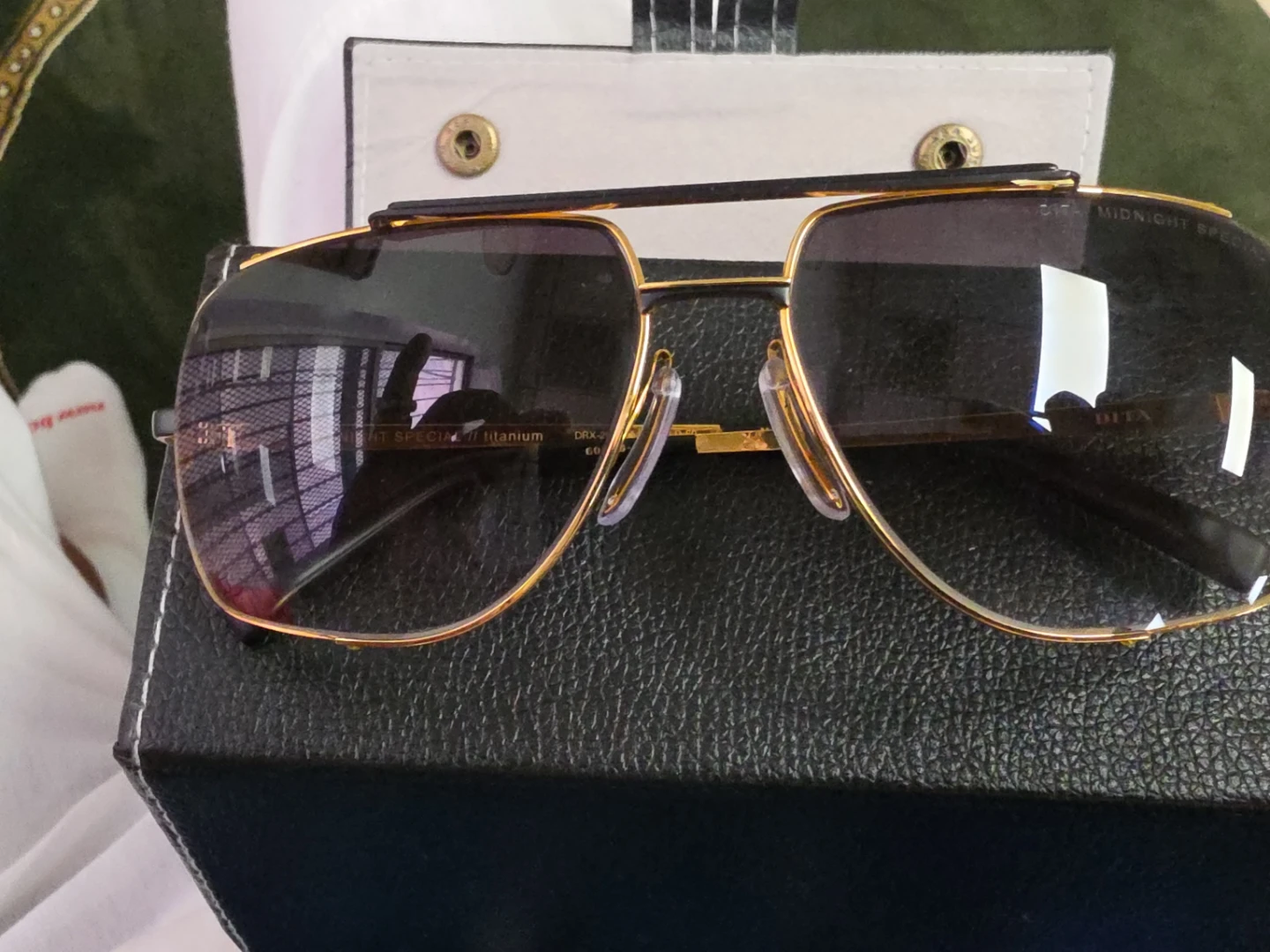Dita Midnight Special Titanium Sunglasses DRX2010-B-GLD-49 - photo 2