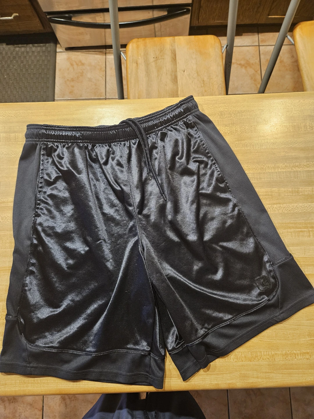 AND1 Black Basketball Shorts XL