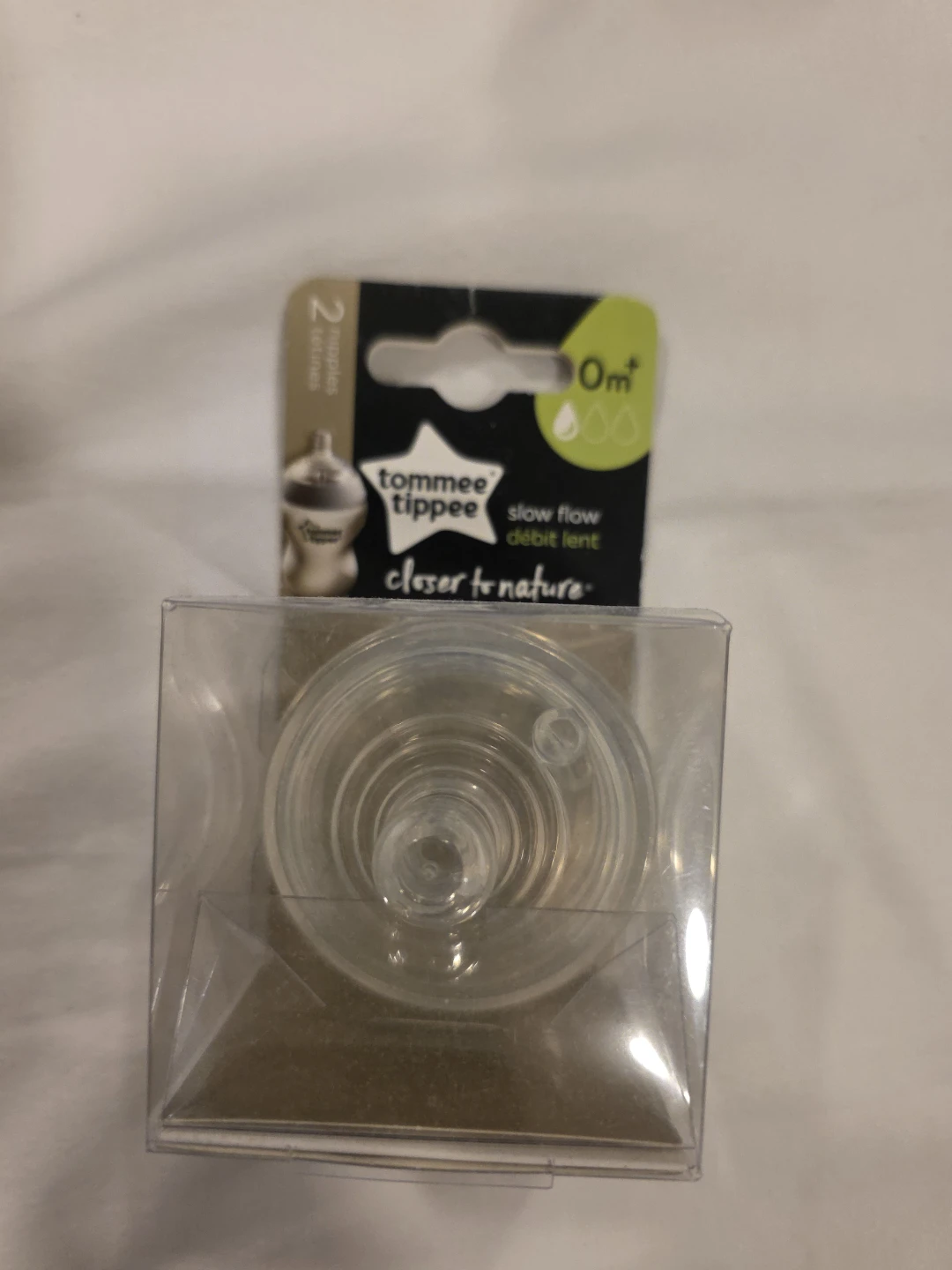 Tommee Tippee Closer to Nature Slow Flow Nipples (2 Pack)