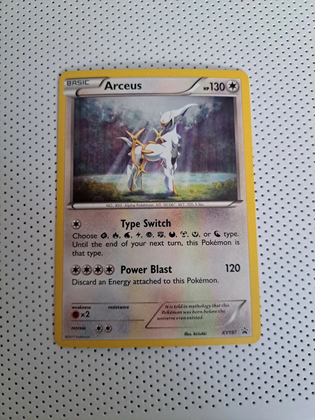 Arceus XY197 Promo HOLO HP