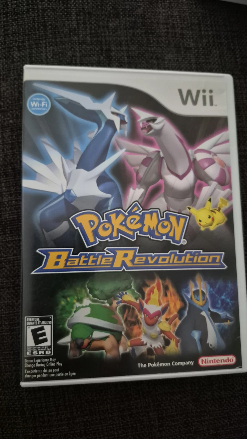 Nintendo Wii Pokémon Battle Revolution Game