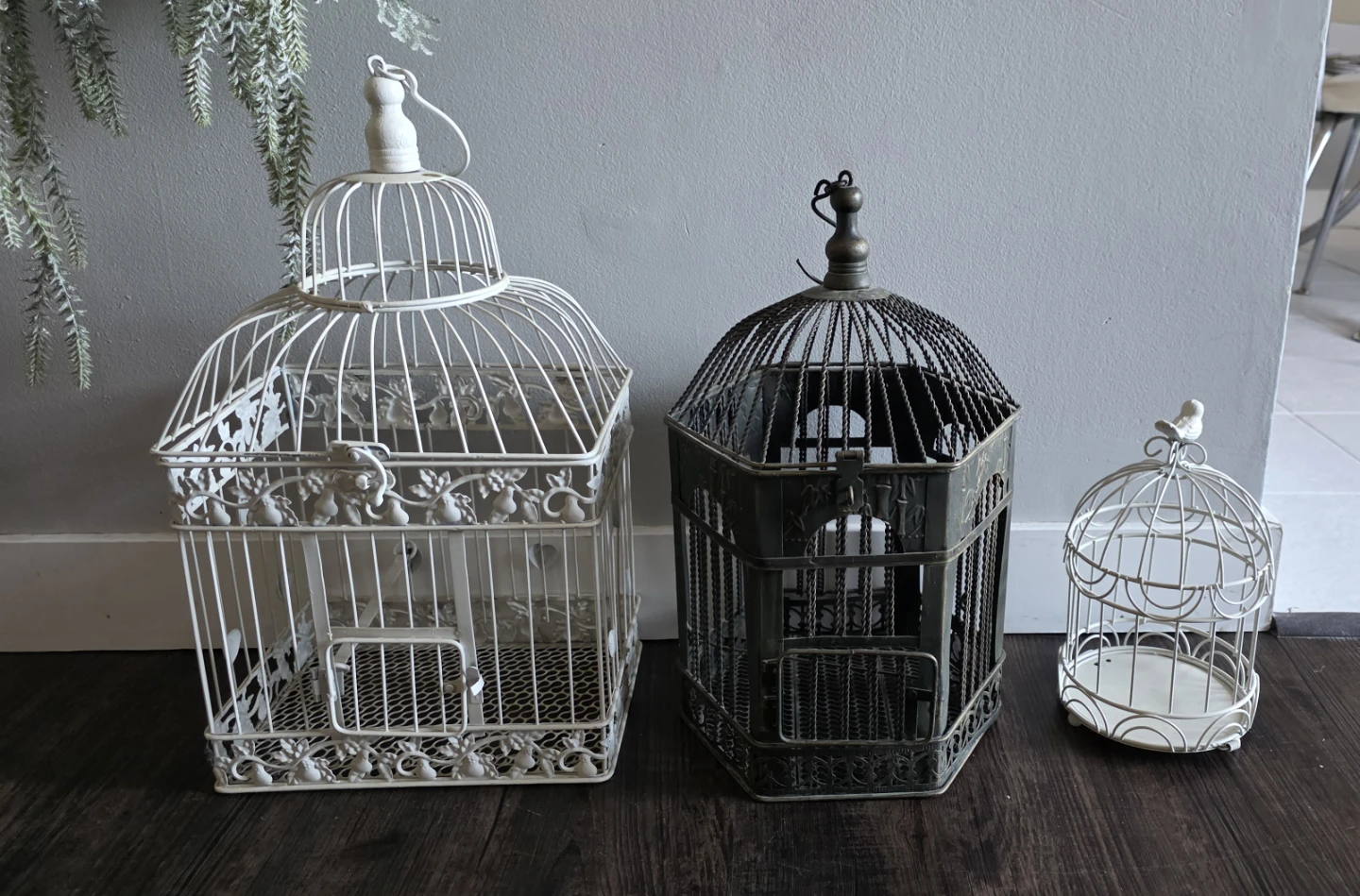 3 Decorative Bird Cages - photo 2