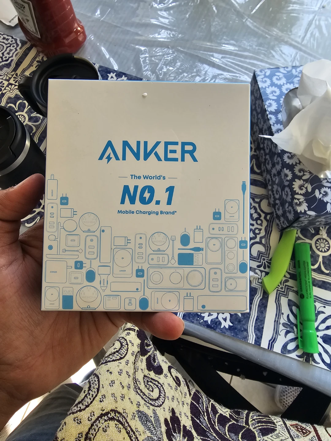 Anker Zolo Power Bank 10,000mAh Magnetic Built-in USB-C Cable
