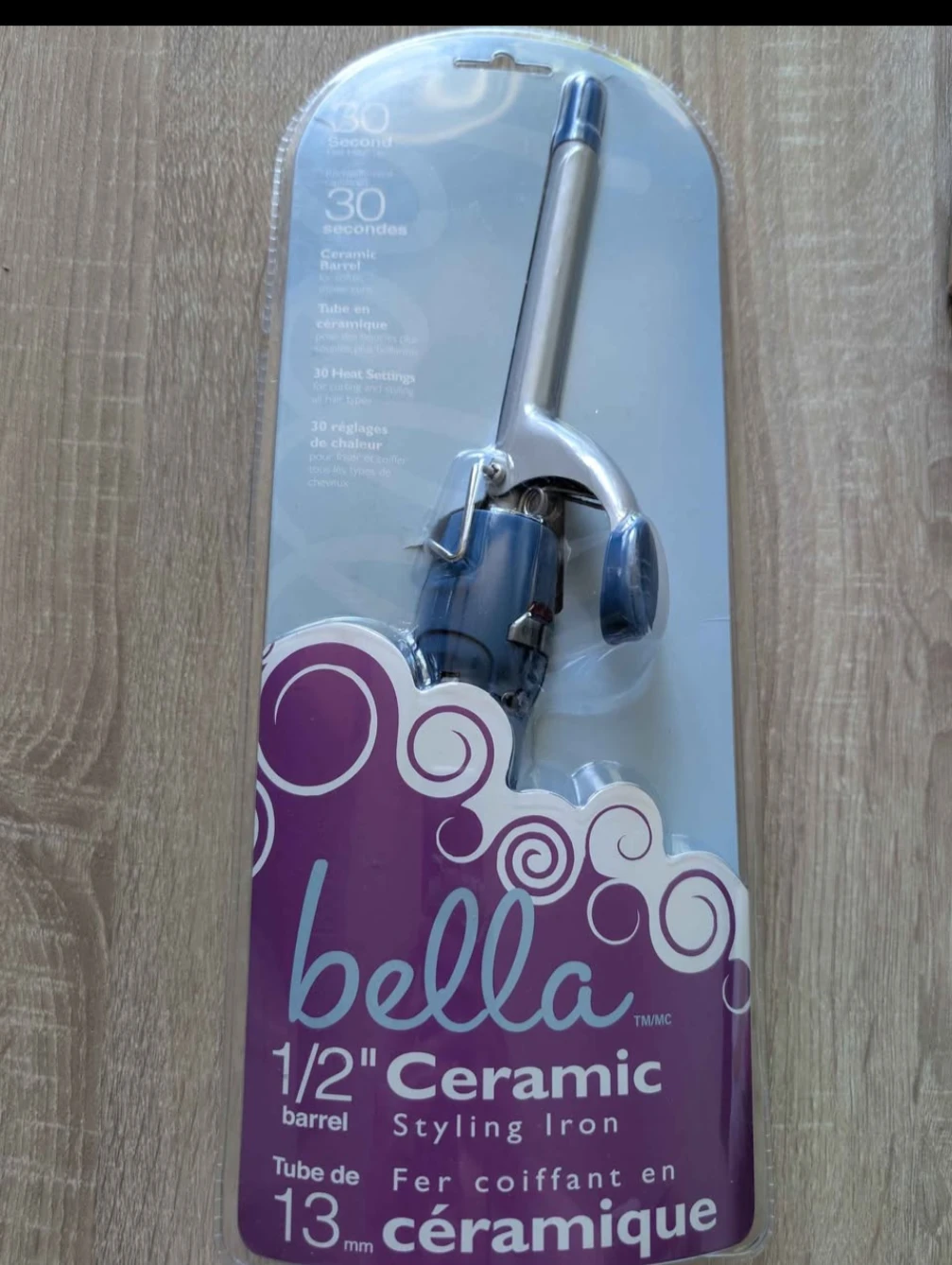 Bella 1/2" Ceramic Styling Iron