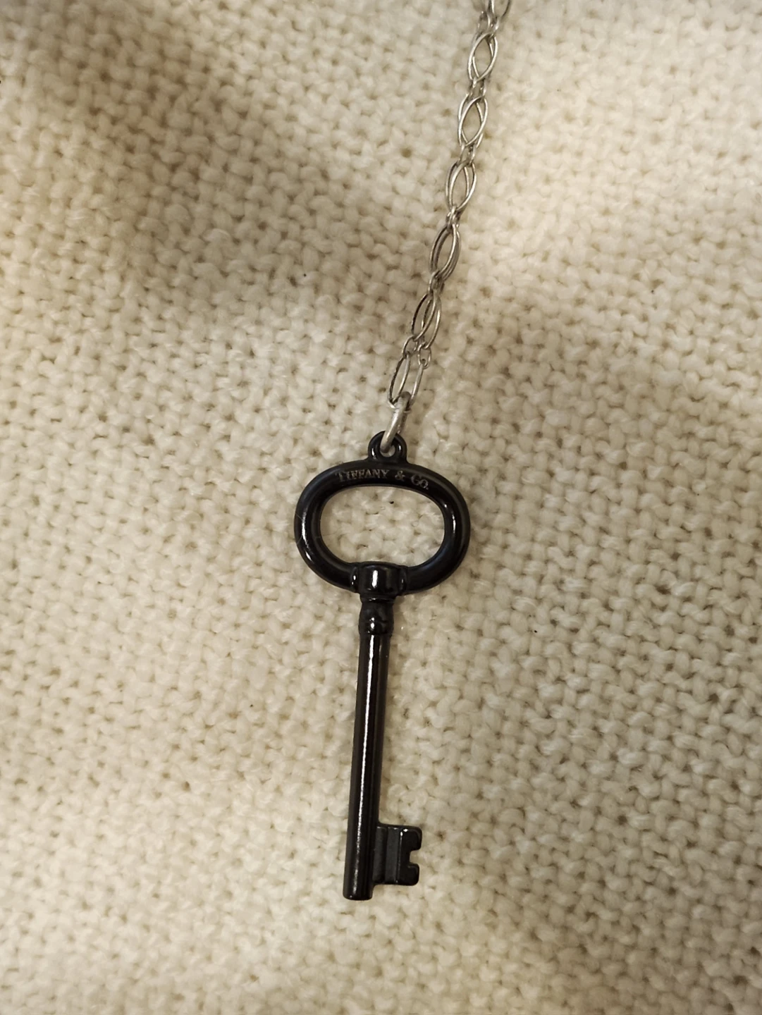 Tiffany & Co. Key Pendant Necklace - photo 4