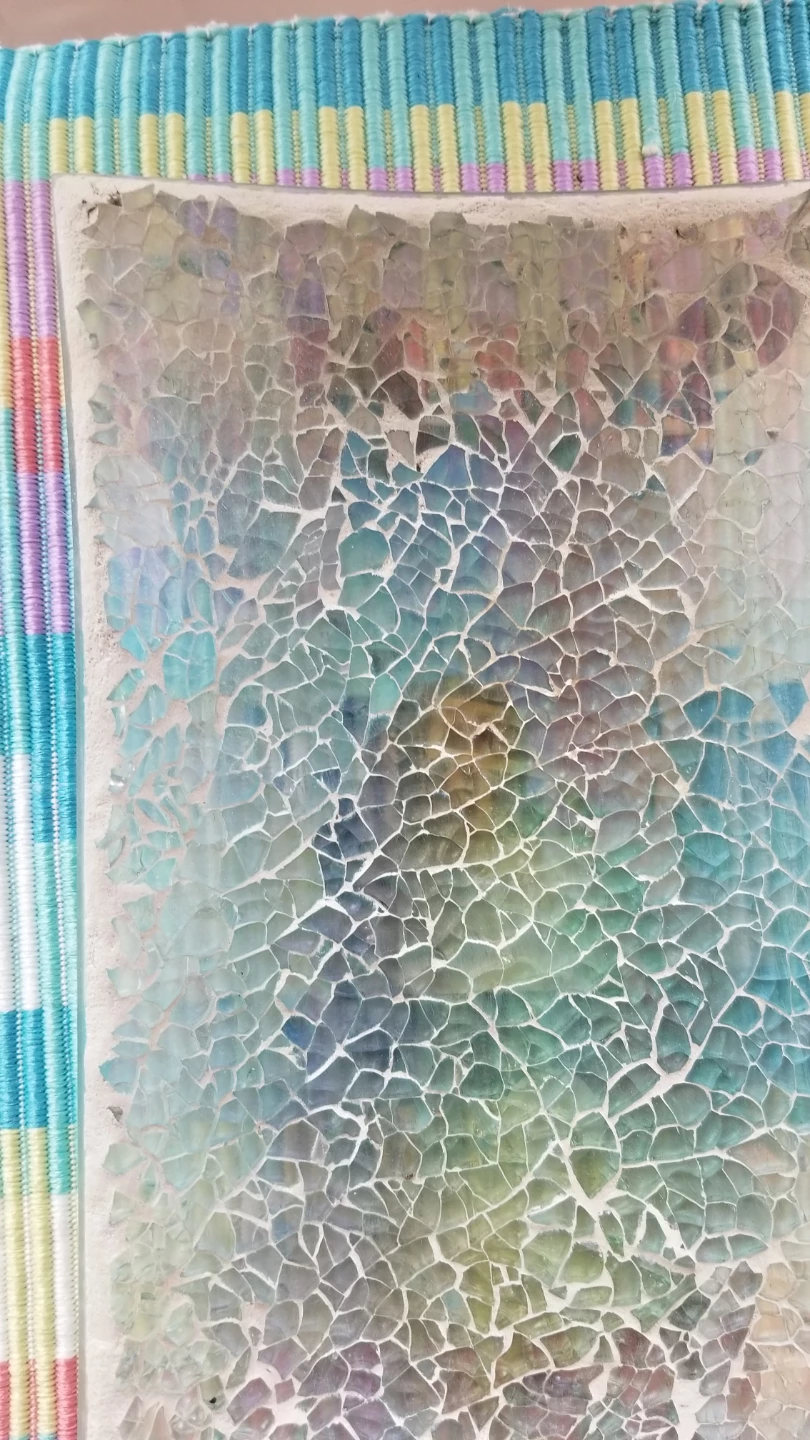 Mosaic GlassTray and 3 Glass Dessert Bowl - photo 2