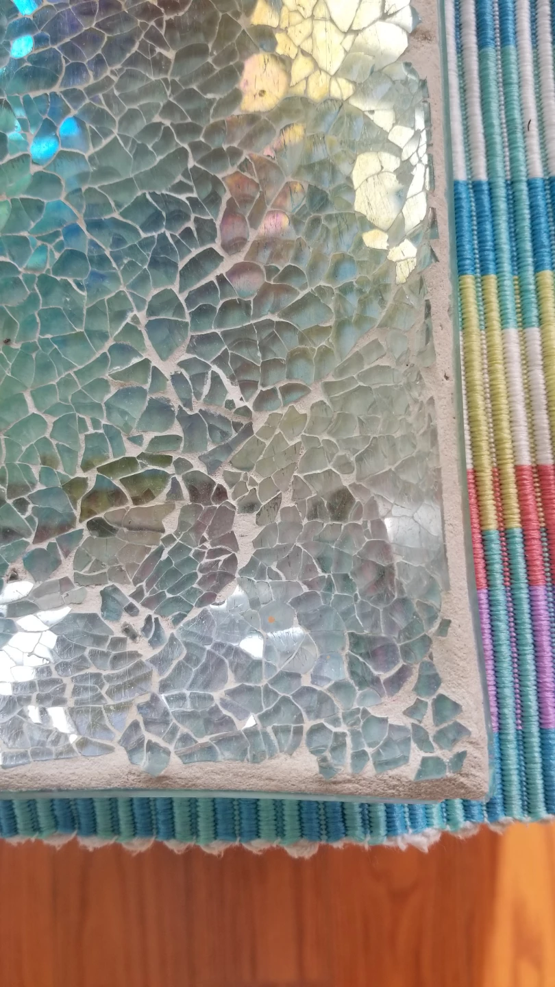 Mosaic GlassTray and 3 Glass Dessert Bowl - photo 4
