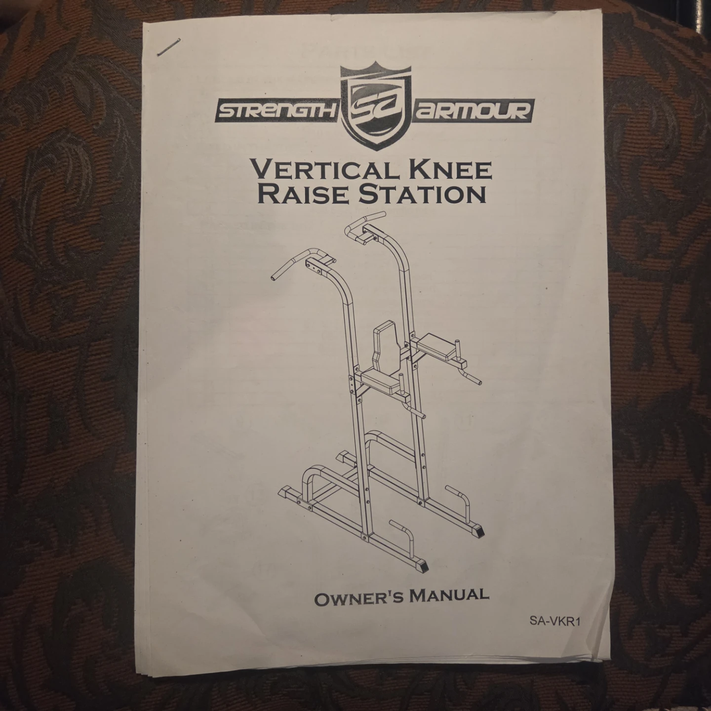 Pull up Dip and Vertical Knee Raise Station - photo 3