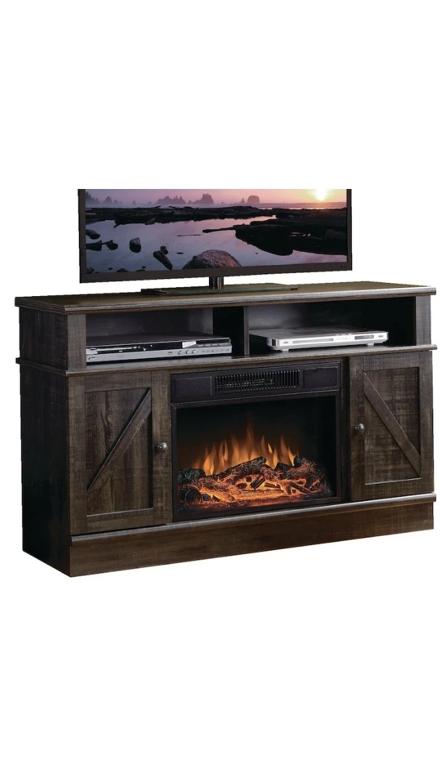 TV Stand with Electric Fireplace - photo 5