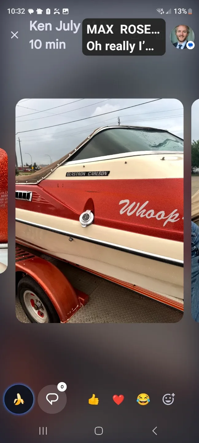 Glastron Carlson CV23 speedboat