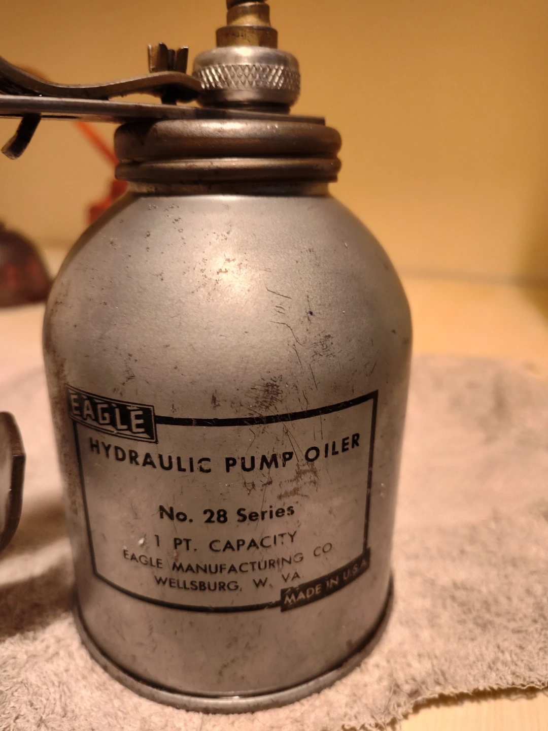 Eagle Hydraulic Pump Oiler No. 28 Series