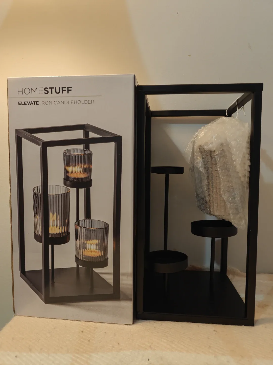 Homestuff Elevate Iron Candleholder