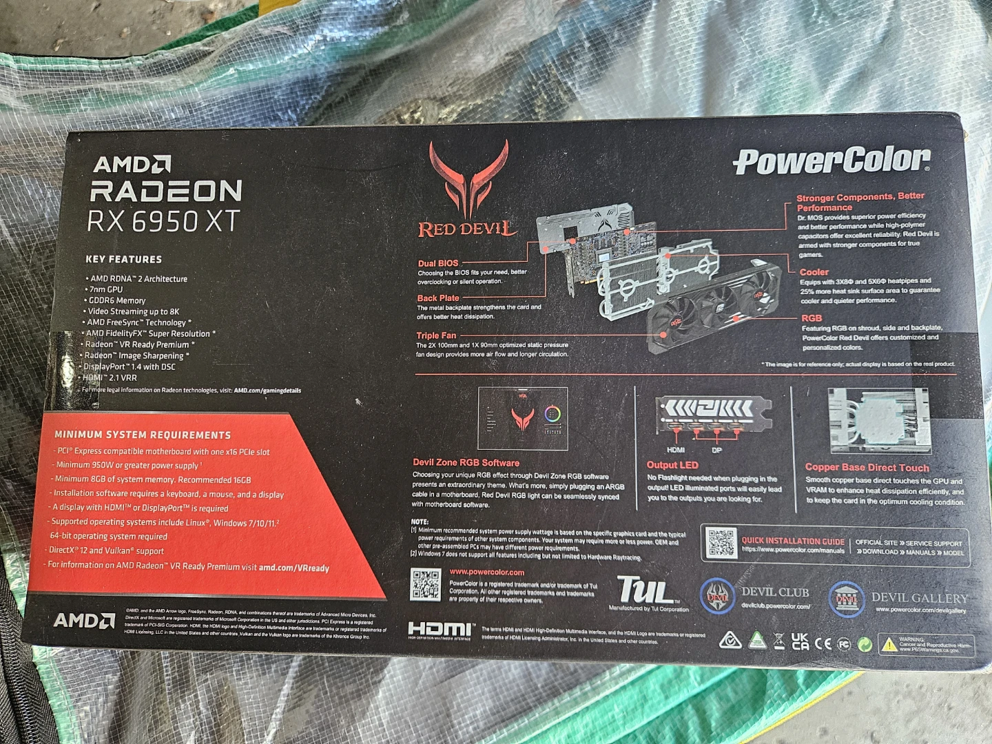 PowerColor AMD Radeon RX 6950 XT 16GB Graphics Card - photo 2