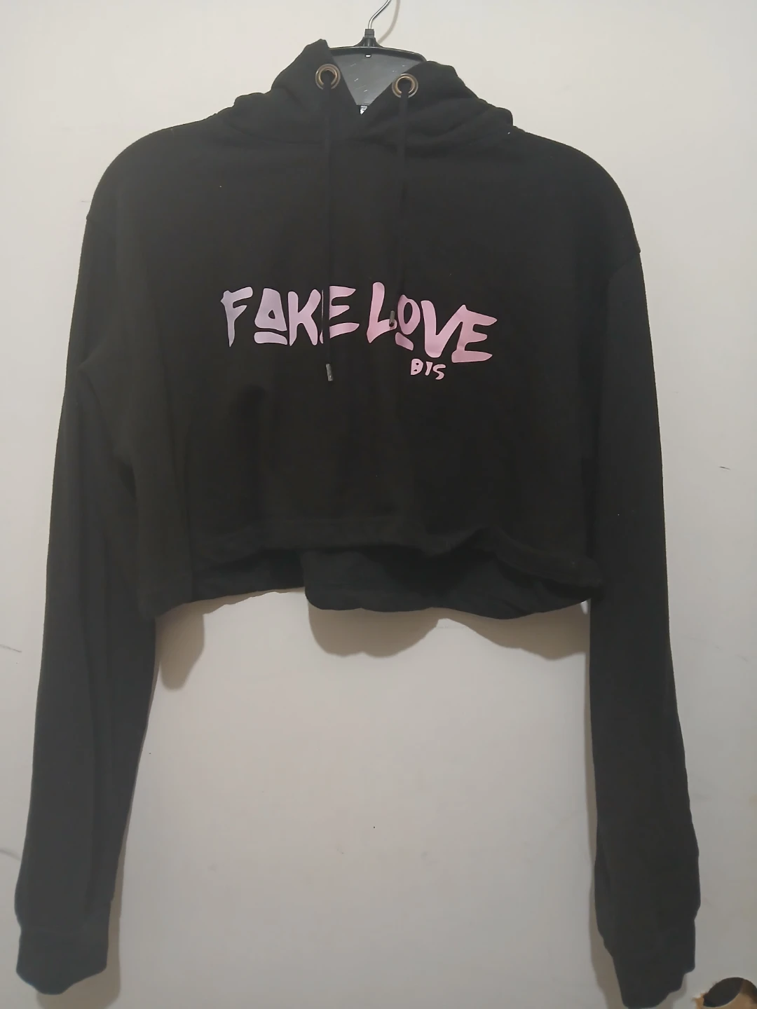 Black BTS Merch Hoodie - photo 2