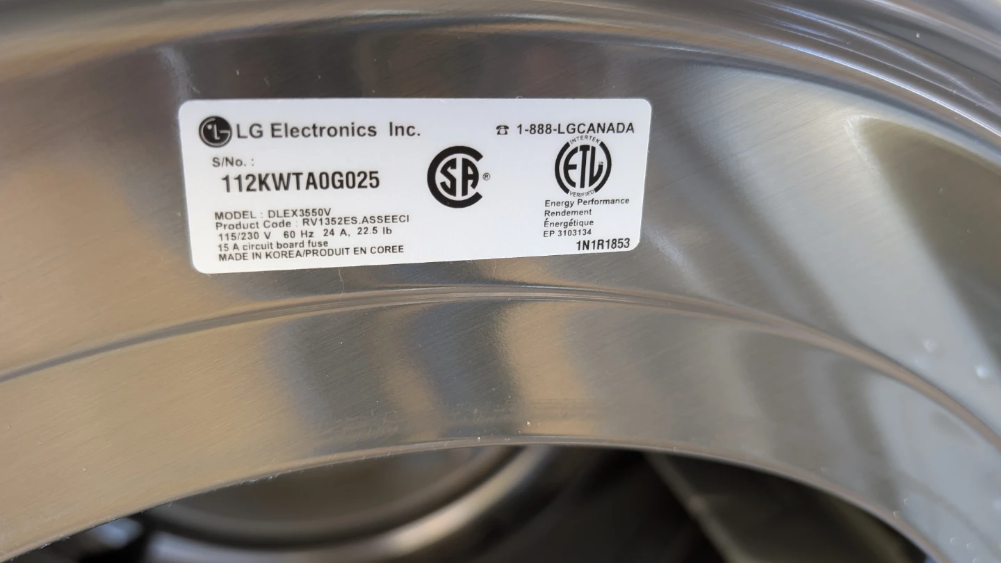 LG Front Load Washer and Dryer Set - photo 5
