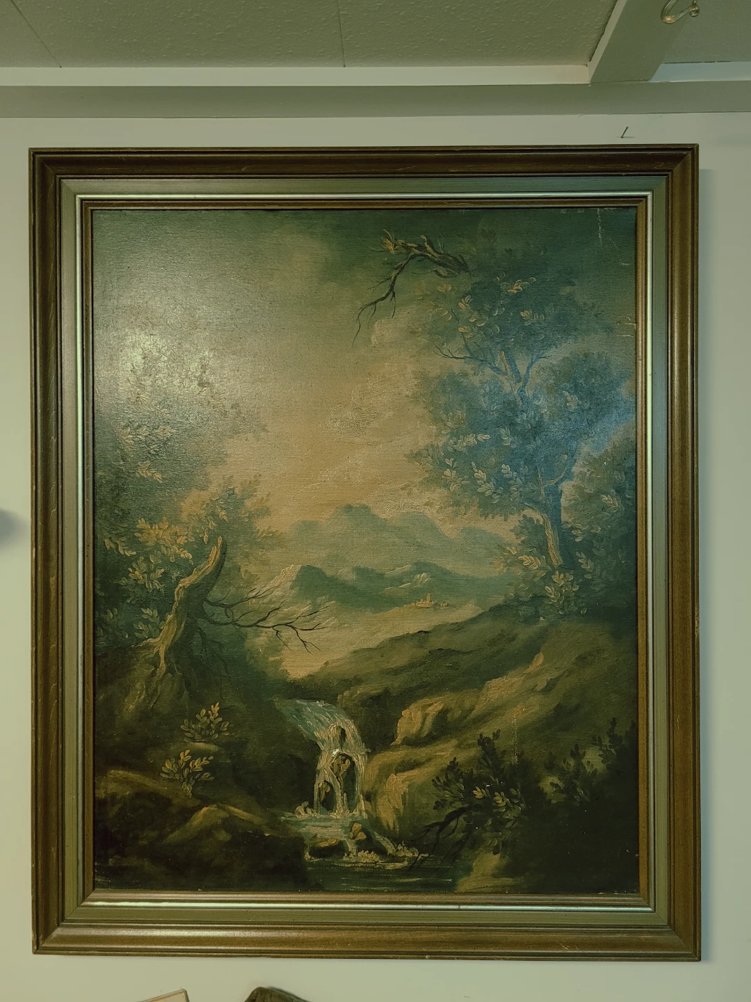 Vintage Landscape Painting - photo 2