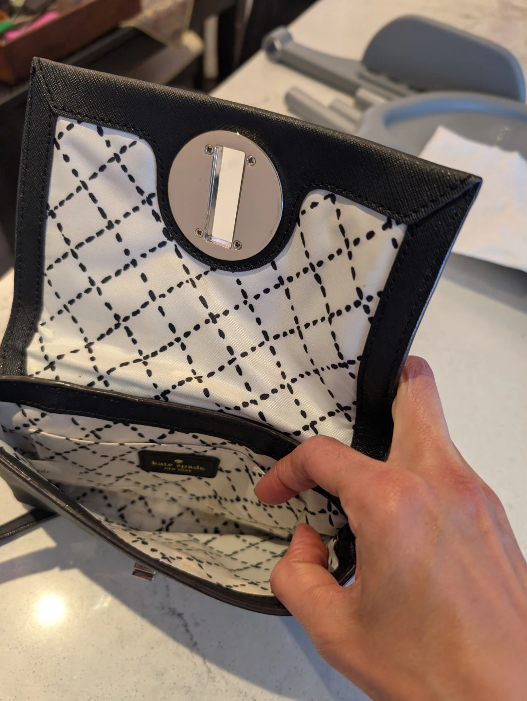 Kate Spade Black Leather Crossbody Bag - photo 2