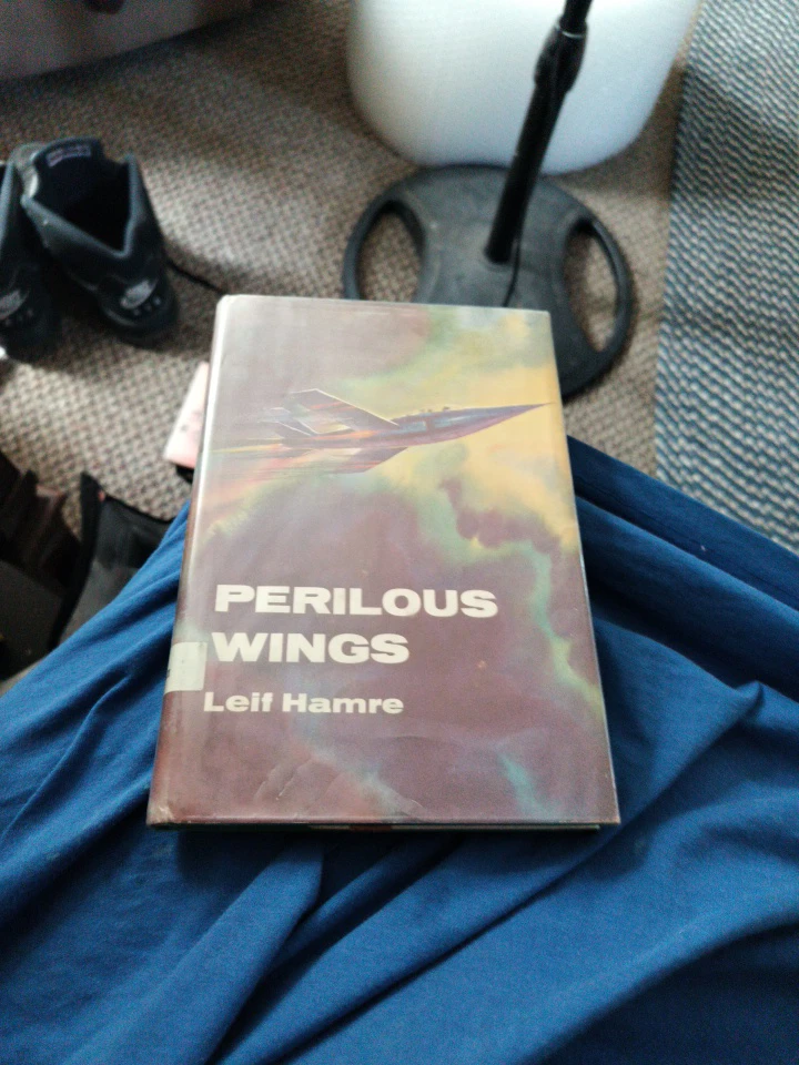 Old Book 1961 Perilous Wings by Leif Hamre - Young Adult Novel