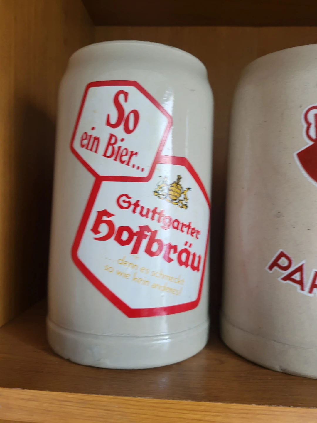 Parkbräu and Hofbräu XL 7.25" Ceramic Beer Mugs - photo 5