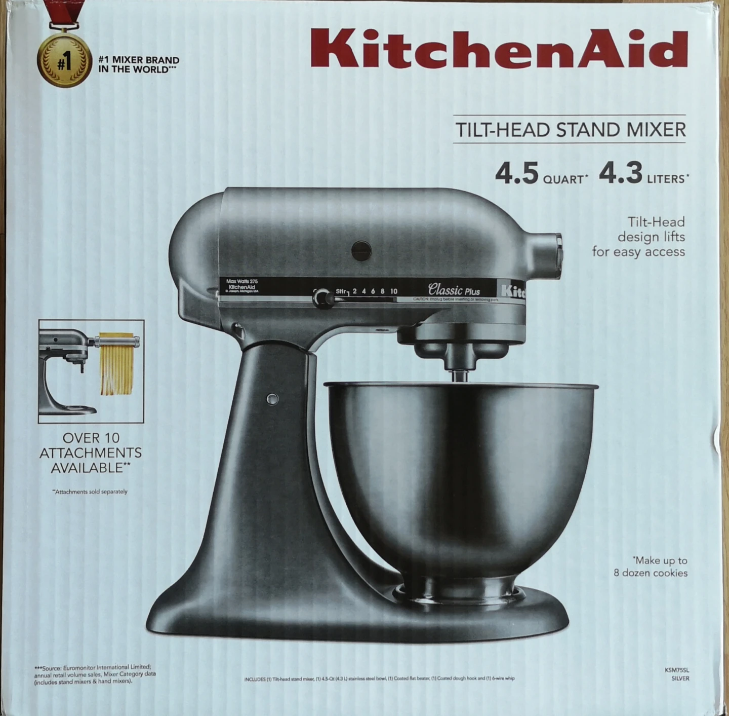 KitchenAid Classic Plus Tilt-Head Stand Mixer - photo 3