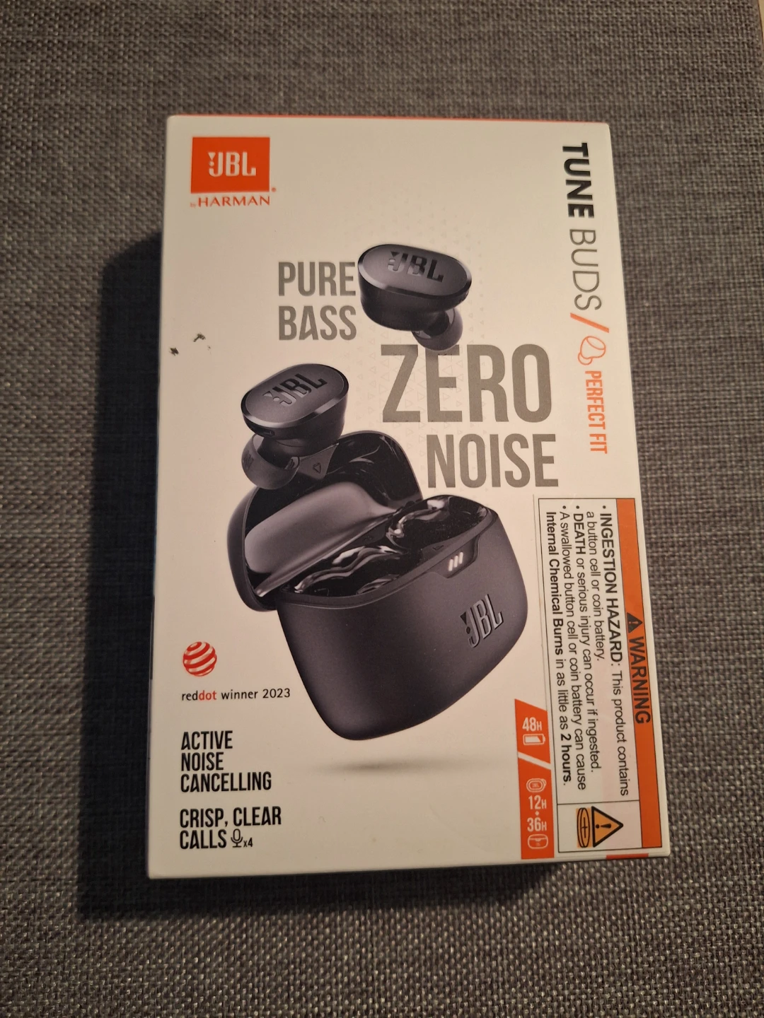 JBL Tune Buds True Wireless Earbuds - Black