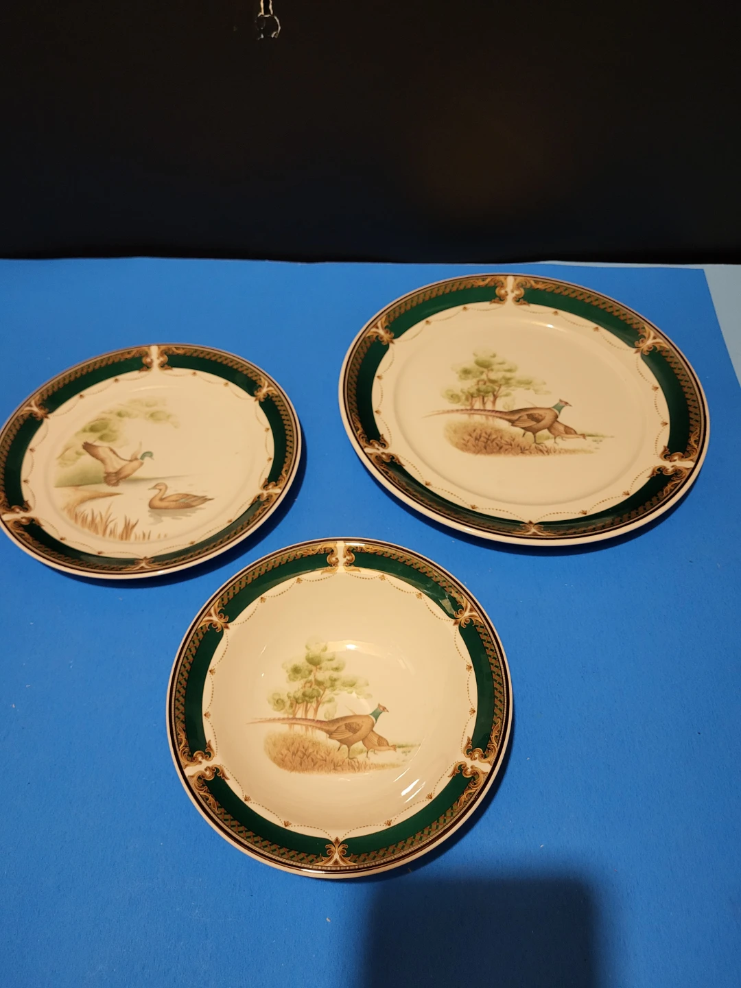 Vintage Pheasant and Duck Keltcraft by Noritake Plate Set