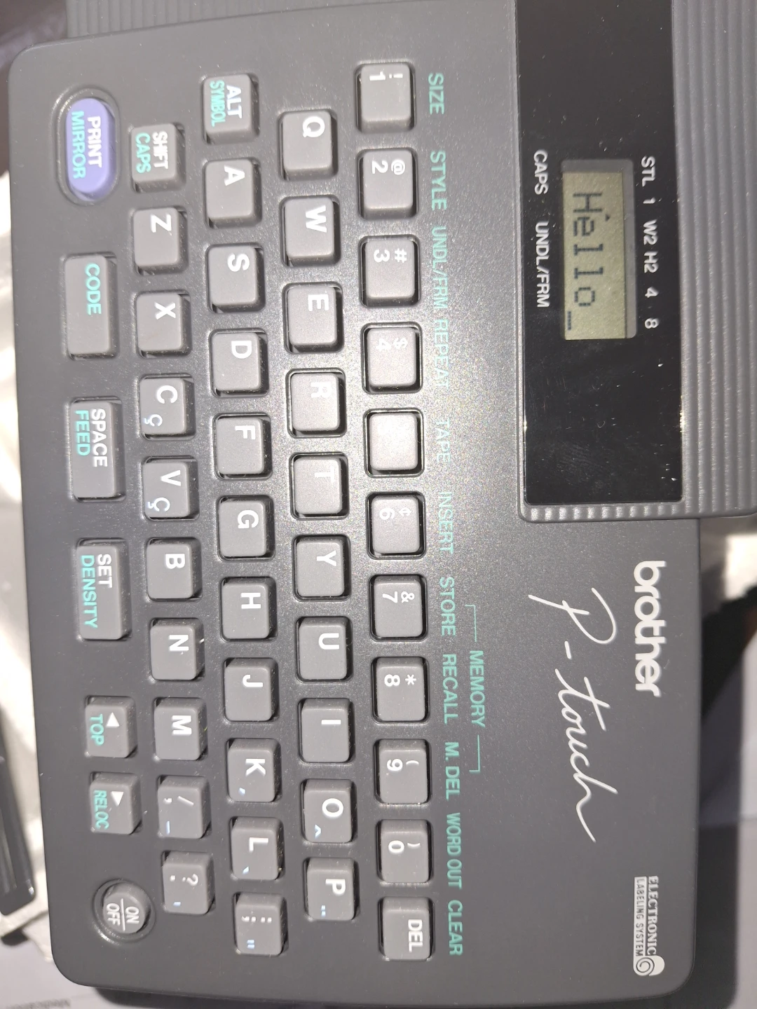 Brother P-Touch PT-15 Electronic Labeling System - photo 4