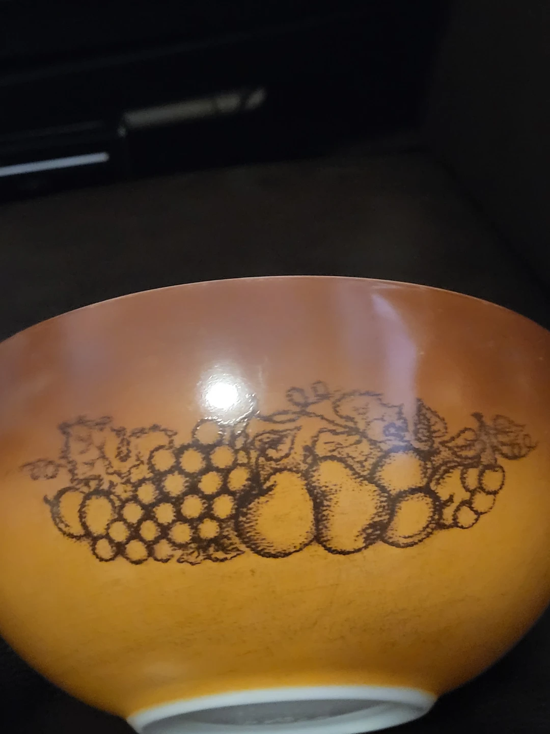 Vintage Pyrex "Old Orchard" Cinderella Bowl Set (4 Pieces) - photo 2