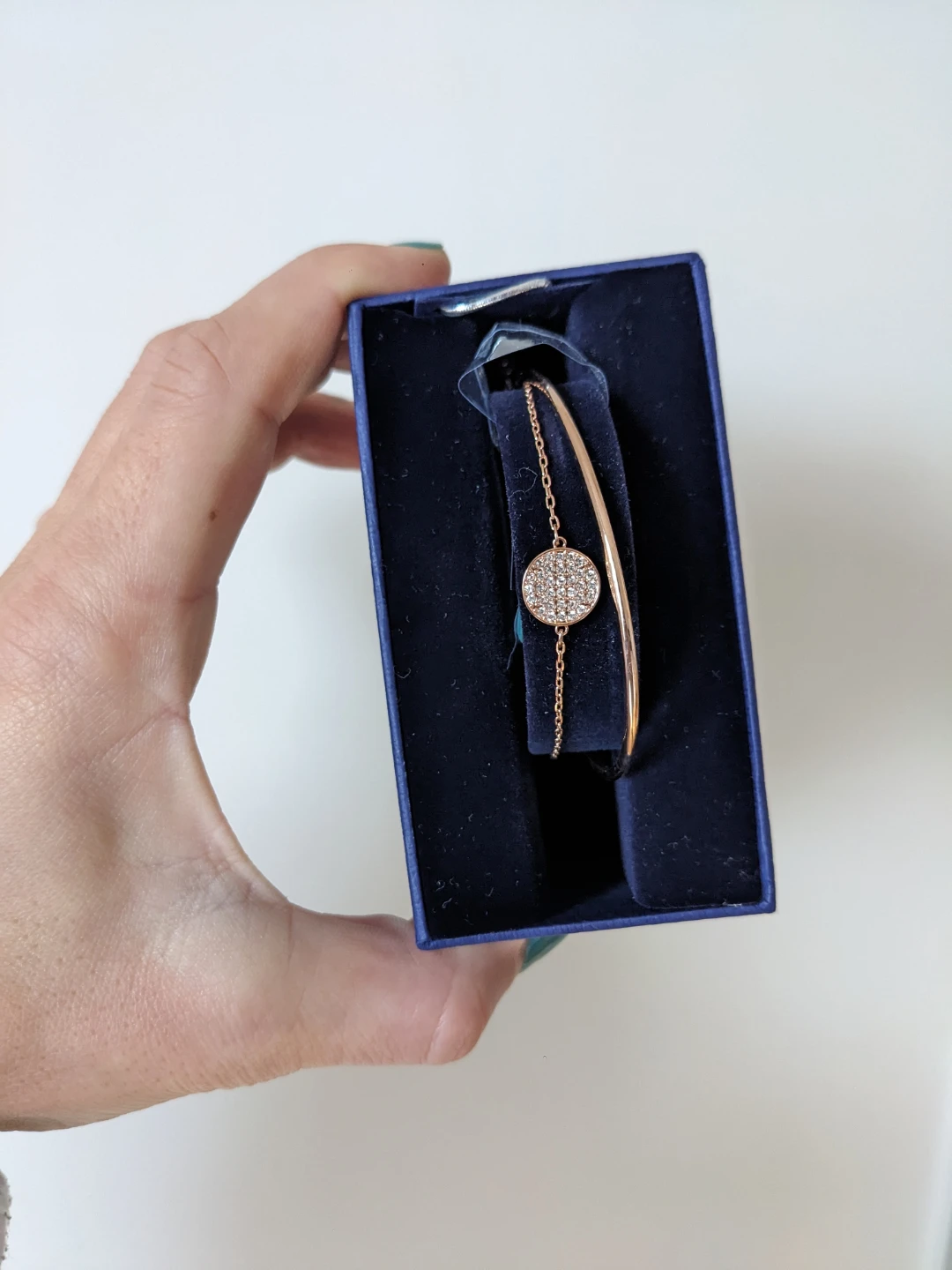 Swarovski Bangle Bracelet - Rose Gold - photo 2