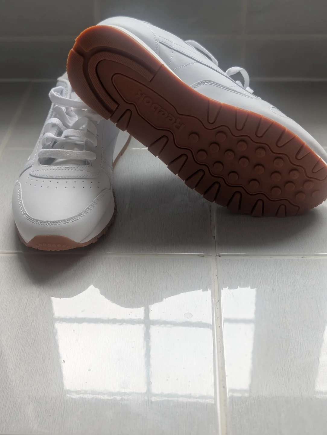 Reebok Classic Leather White Sneakers Men's Size 10 - photo 3