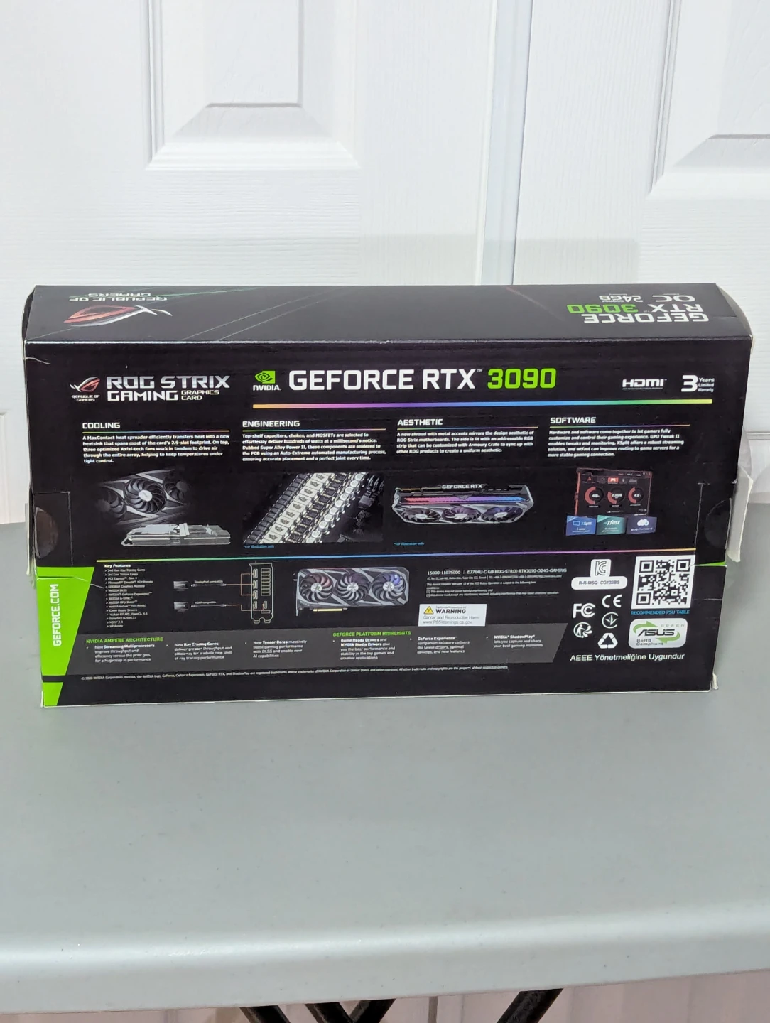 ASUS ROG Strix GeForce RTX 3090 Gaming Card - photo 2