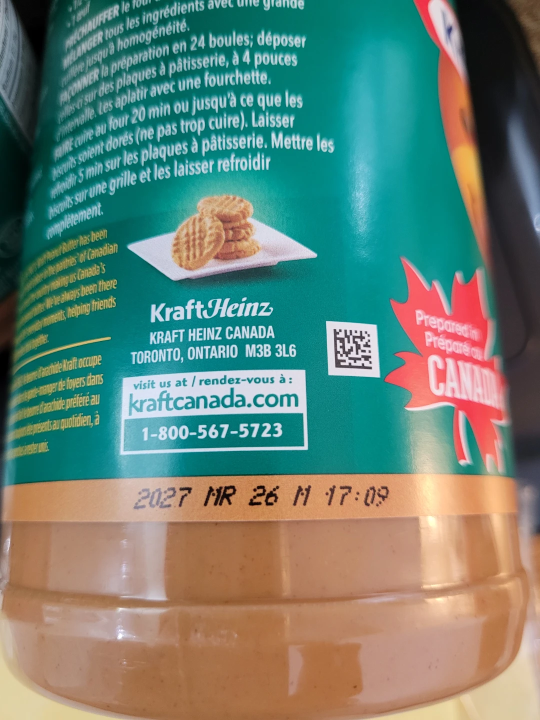 Kraft Smooth Peanut Butter 1kg - photo 2