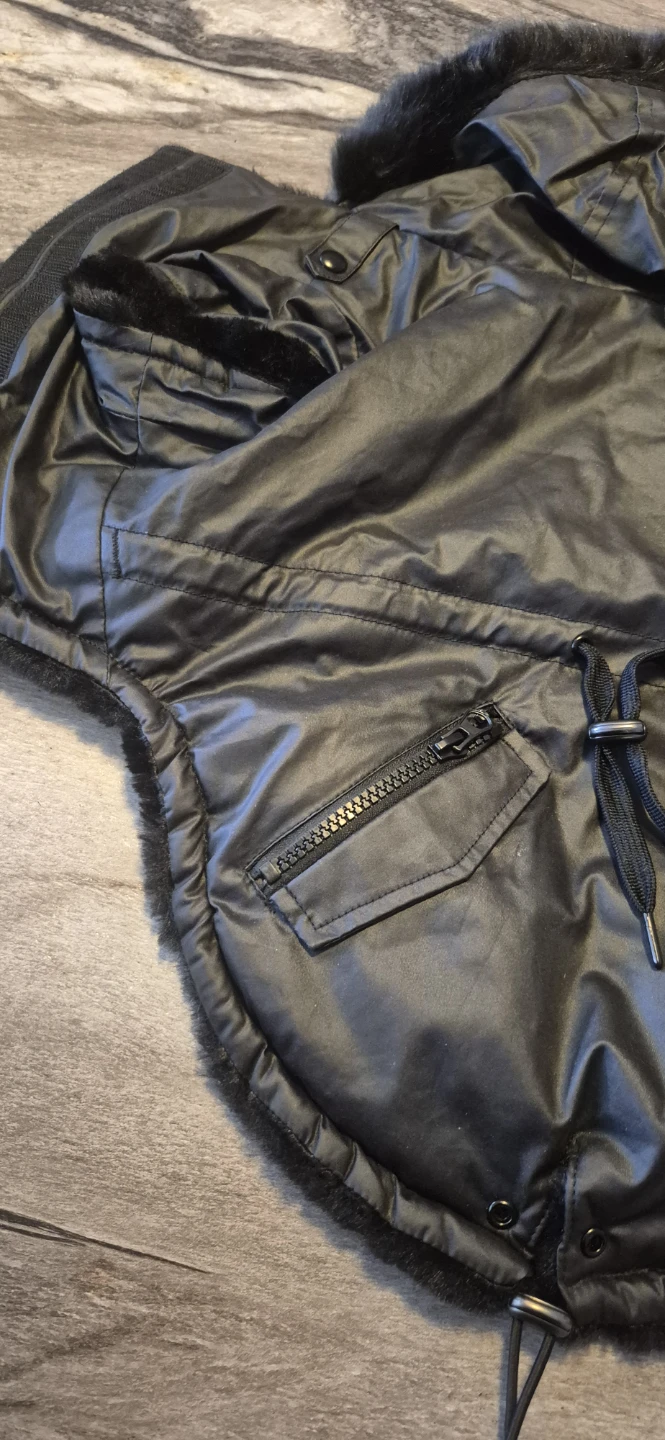 Canada Pooch Ltd. Black Winter Dog Coat - Size 16 - photo 2