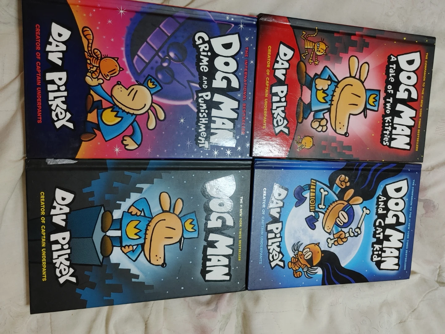 Dog Man Book Series Collection (4 Books)