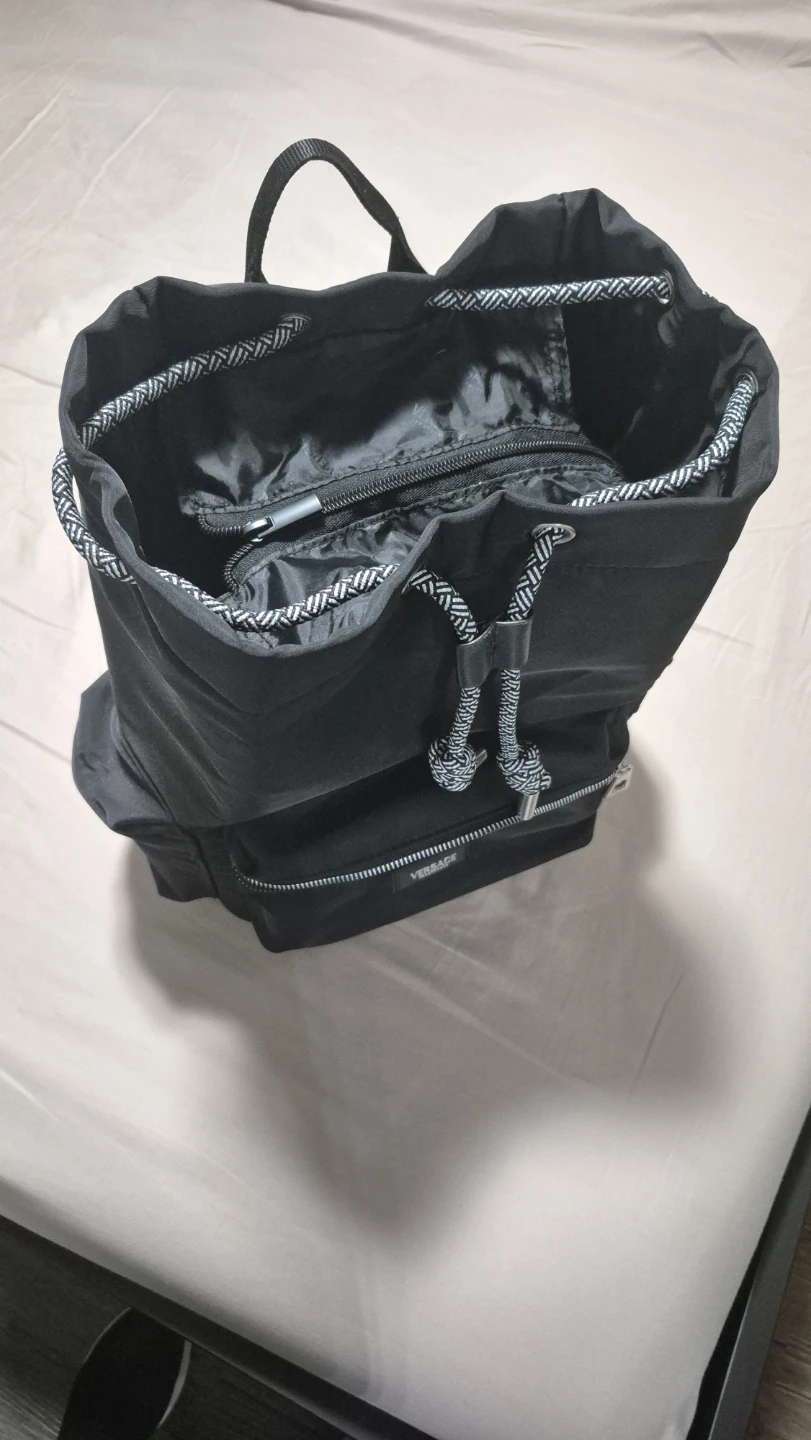 Versace Black Backpack - photo 4