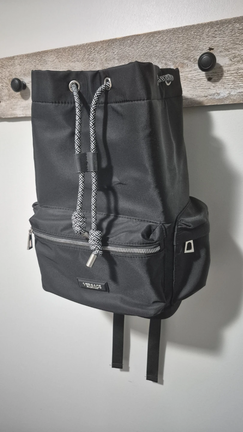 Versace Black Backpack - photo 5
