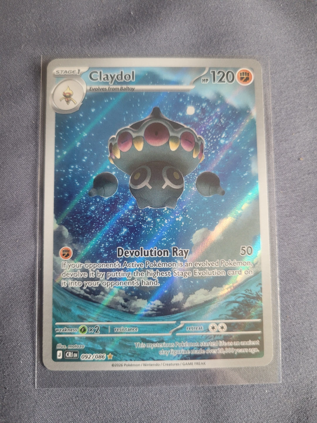 claydol card -Chaos Rising