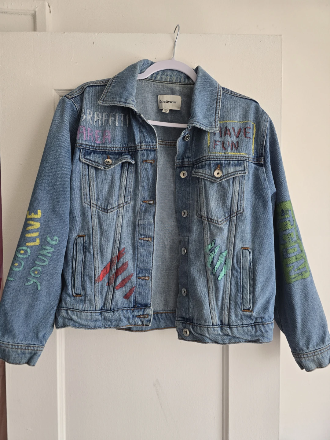 Stradivarius Vintage Denim Jacket - photo 2