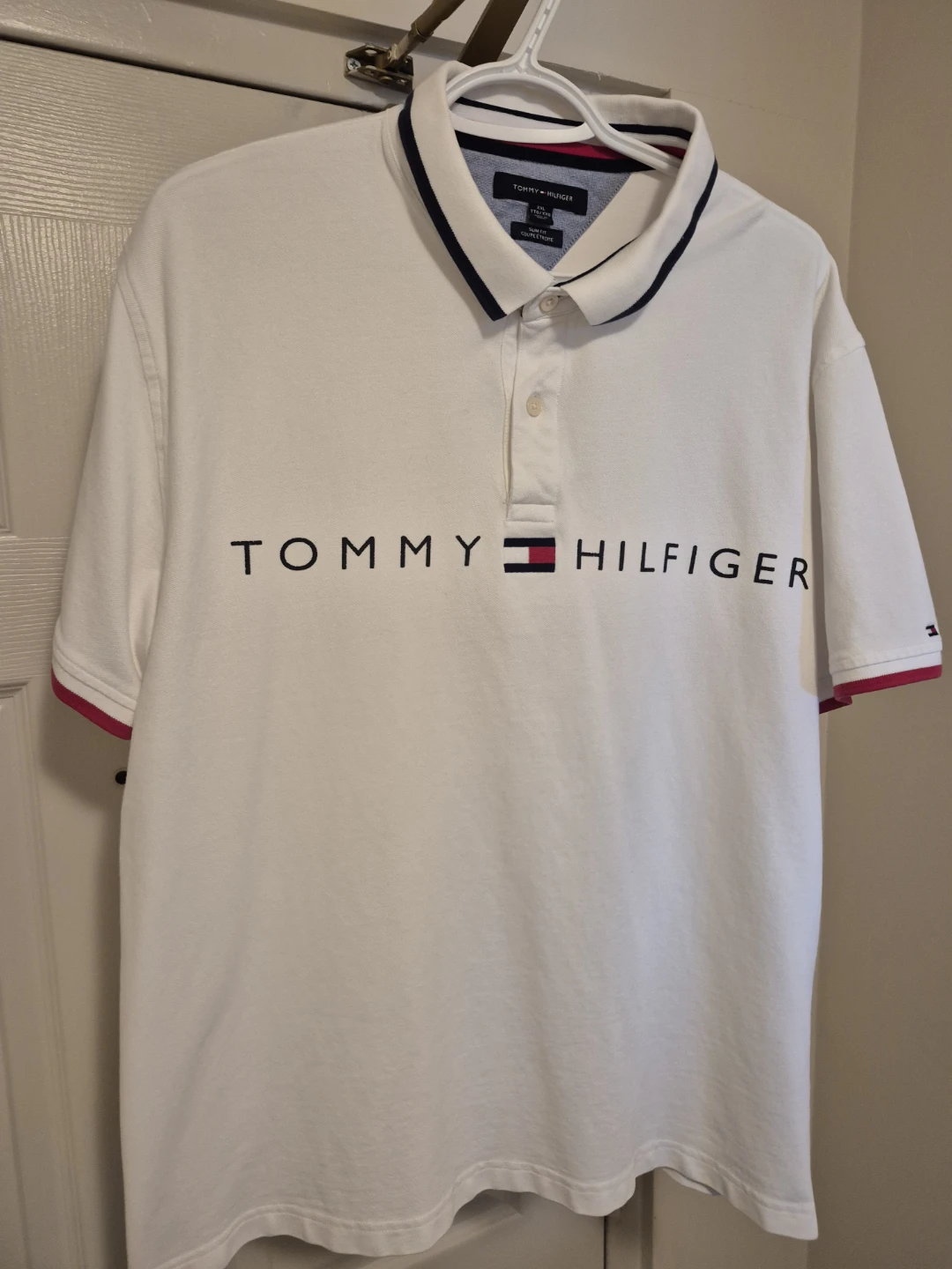 Tommy Hilfiger Polo Shirt XXL White - photo 5