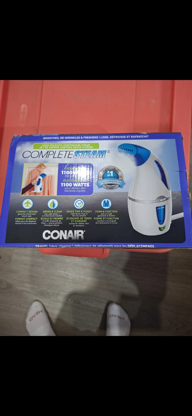 Conair Complete Steam Travel Fabric Steamer