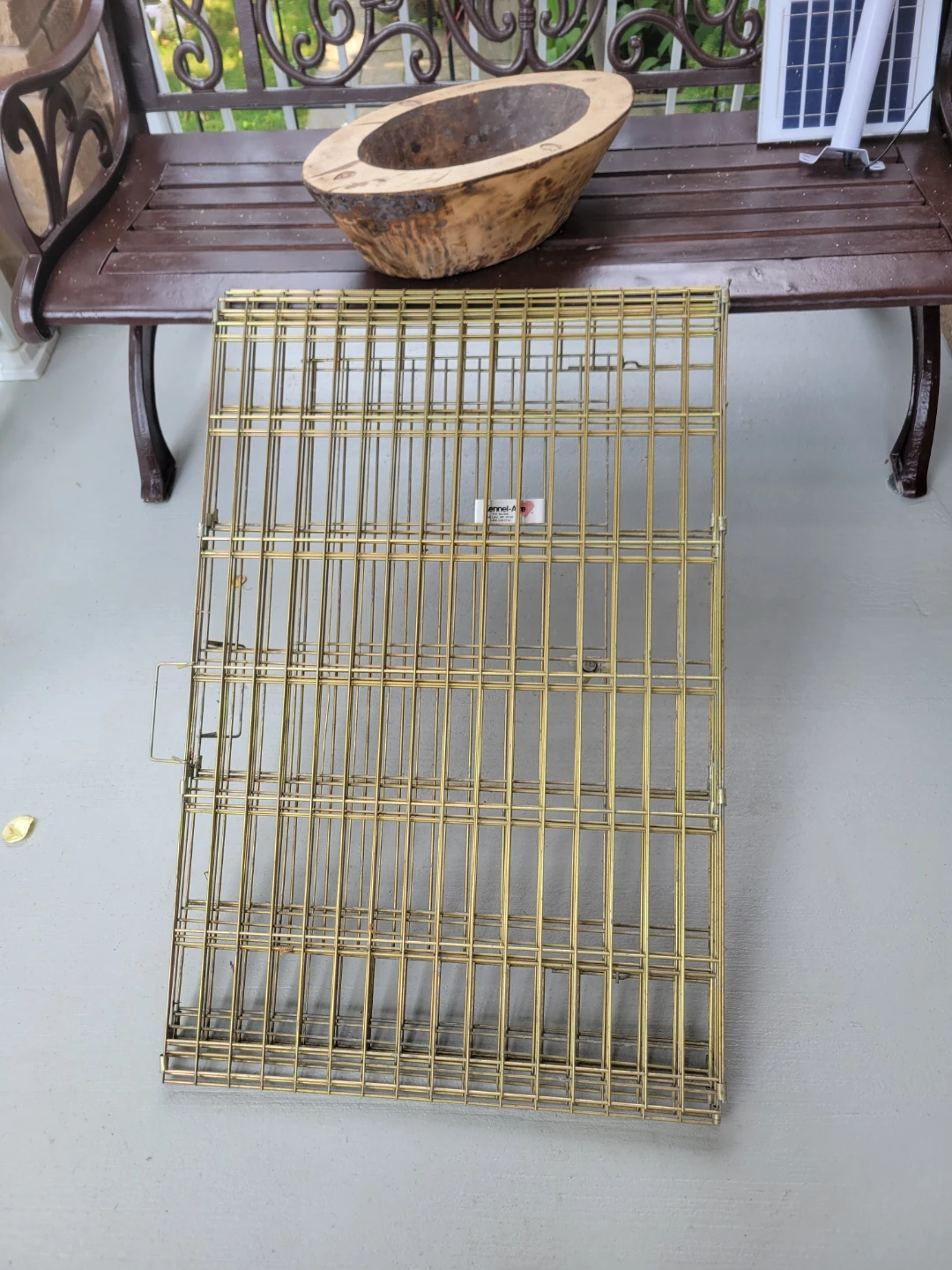 Gold Metal Pet Playpen / Exercise Pen 8 panels  24x36" - photo 4