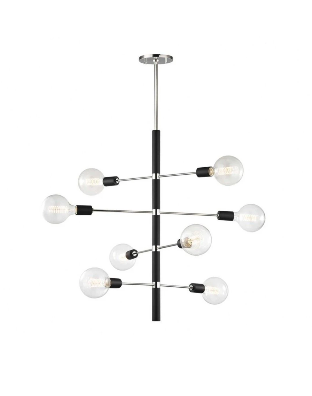 Mitzi - Astrid-Eight Light Chandelier 28" Wide x 32.5" High