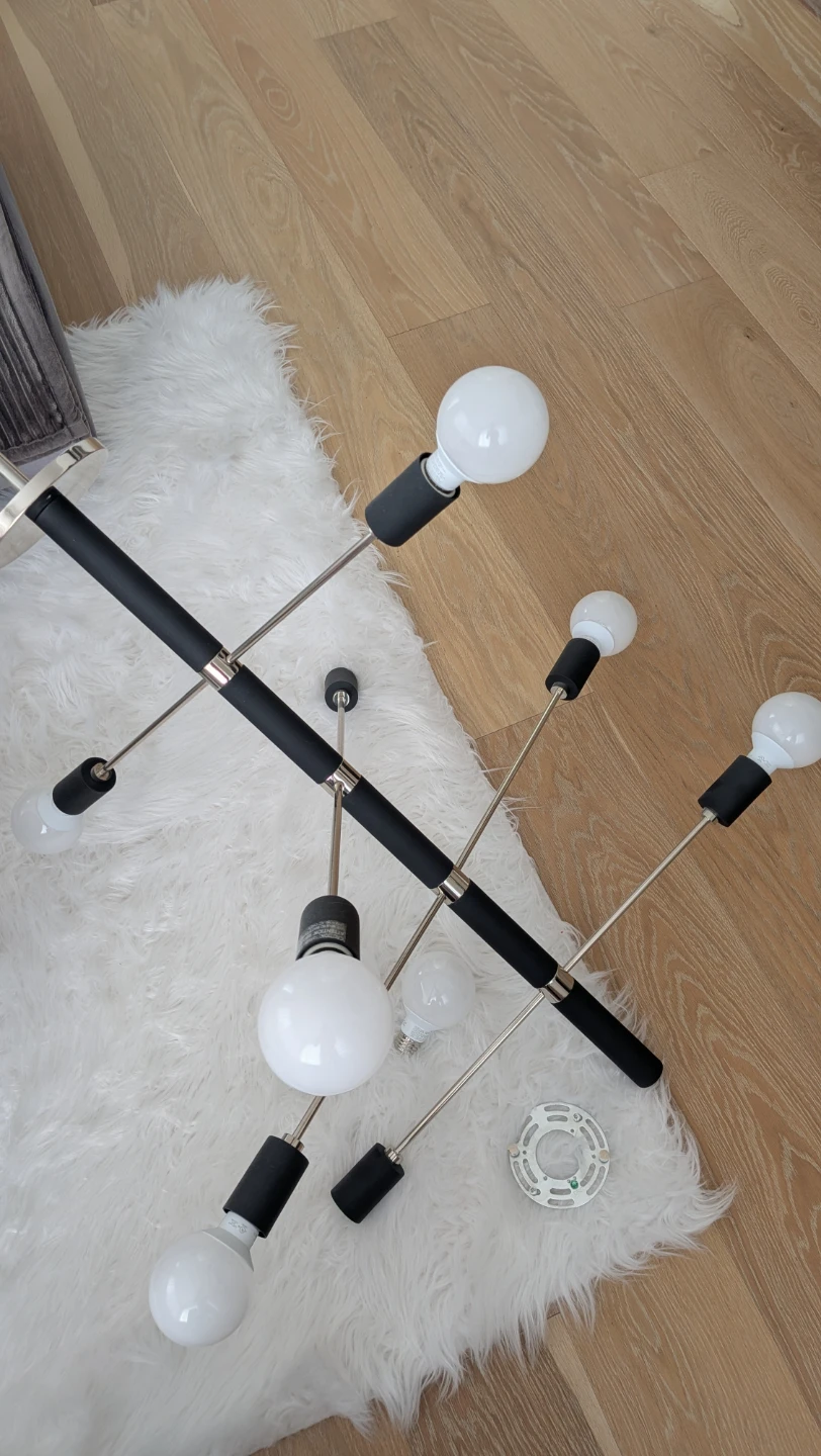 Mitzi - Astrid-Eight Light Chandelier 28" Wide x 32.5" High - photo 3