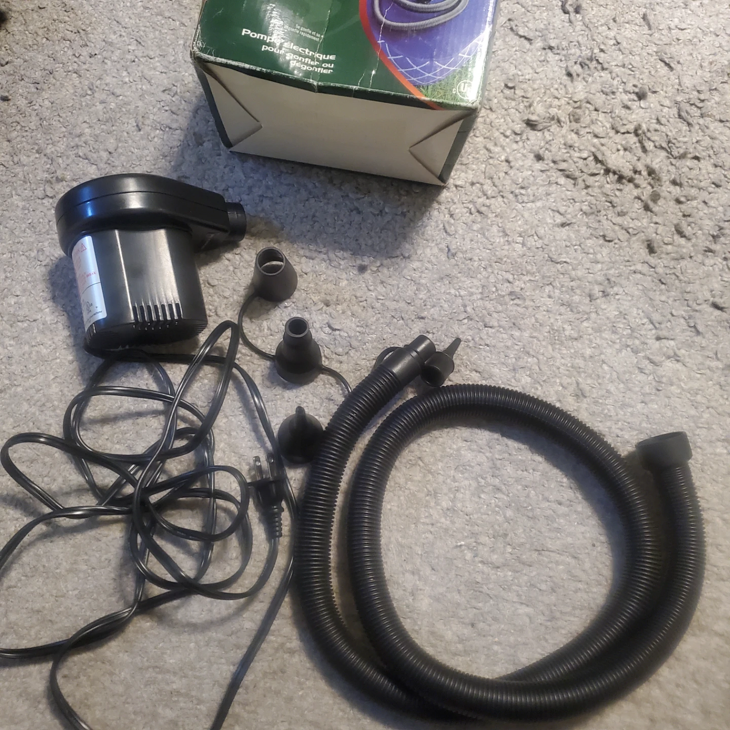 Sportex Electric Air Pump with Accessories - photo 5