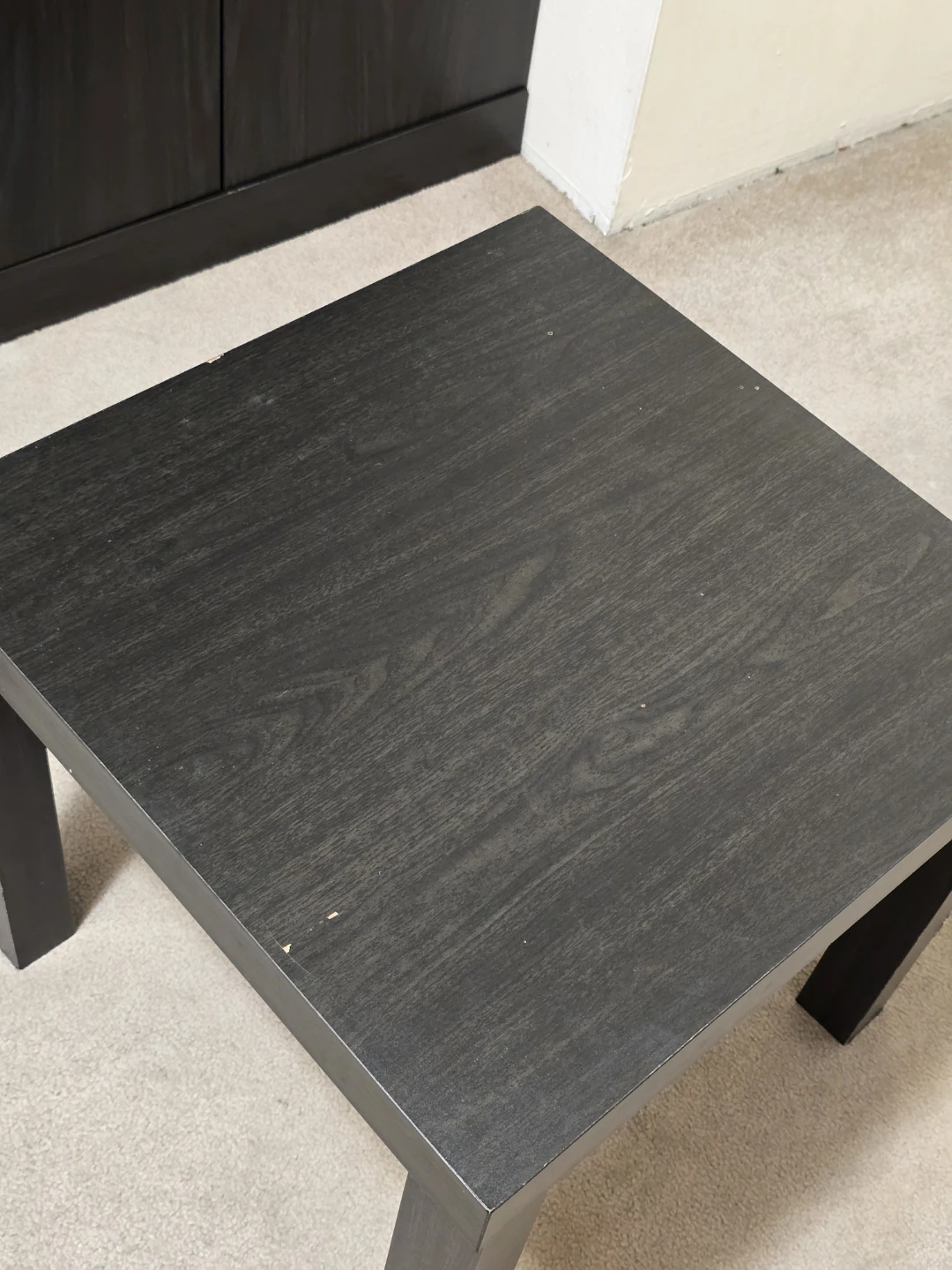 Dark Wood Side Table - photo 3